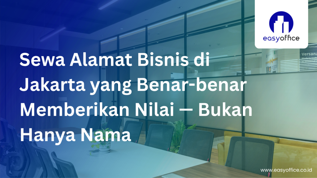 Sewa Alamat Bisnis Jakarta: Sovereign Plaza Mulai 2,5 Juta